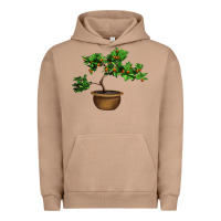 Pigment Burro Guava Tree Bonsai Illustrations Urban Hoodie - LillyAllenDesigns