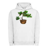 Pigment Lunar Rock Guava Tree Bonsai Illustrations Urban Hoodie - LillyAllenDesigns