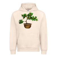 Sandshell Guava Tree Bonsai Illustrations Urban Hoodie - LillyAllenDesigns