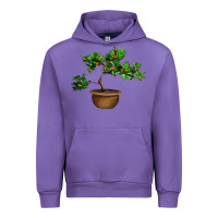 Tulip Guava Tree Bonsai Illustrations Urban Hoodie - LillyAllenDesigns