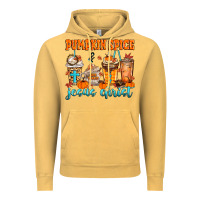 Vintage Mustard pumpkin spice jesus christ Vintage Hoodie - MaliasSmallBusiness