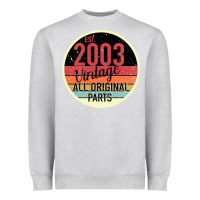 16th Birthday Gift Vintage 2003 Heavyweight Sweatshirt | Teevron