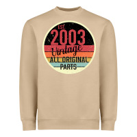Mushroom 16th Birthday gift Vintage 2003 Heavyweight Sweatshirt - Bettercallsaul