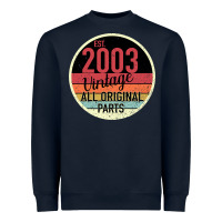 Navy 16th Birthday gift Vintage 2003 Heavyweight Sweatshirt - Bettercallsaul