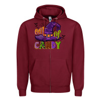 Burgundy out of candy Zipper Hoodie - CowGirlArtShop