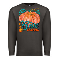 Smoke Give Thanks Premium Sweatshirt - FaDigitalArtStudio