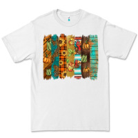 White thanksgiving brushstroke Premium Tee - BarkalooDesign