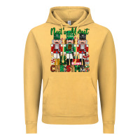 Vintage Mustard nuts about christmas Vintage Hoodie - MaliasSmallBusiness
