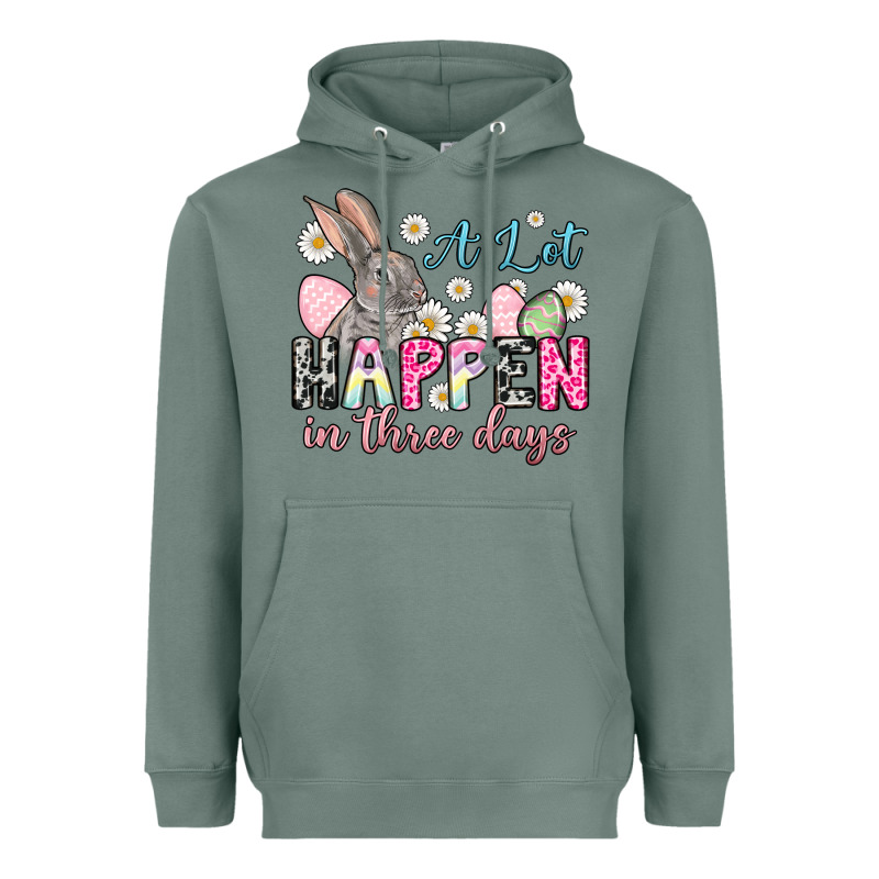 Easter Day A Lot Can Happen In Three Days Heavyweight Hoodie by OliviaCreatesArt | Teevron