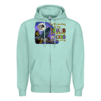Seafoam something wicked this way comes Zipper Hoodie - CowGirlArtShop