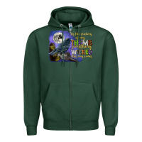 Sports Green something wicked this way comes Zipper Hoodie - CowGirlArtShop