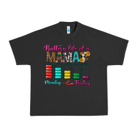 Pigment Black Battery Life Of A Mama Urban Heavy Tee - BundleAndBundleShop