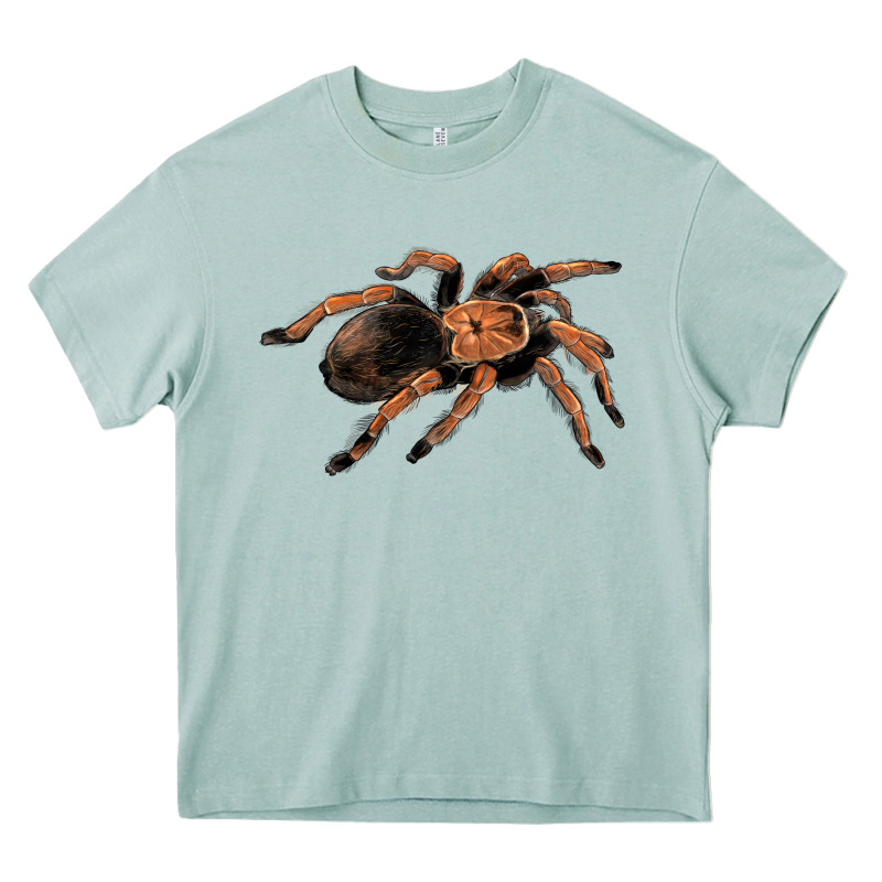 Mexican Red Knee Tarantula Heavy Core Tee by LillyAllenDesigns | Teevron