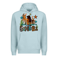 Blue Mist can't tame a cowgirl Premium Hoodie - OliviaCreatesArt