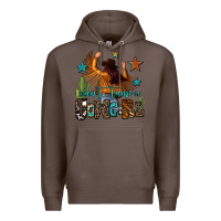 Coffee can't tame a cowgirl Premium Hoodie - OliviaCreatesArt