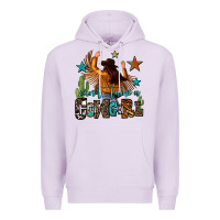 Lilac can't tame a cowgirl Premium Hoodie - OliviaCreatesArt