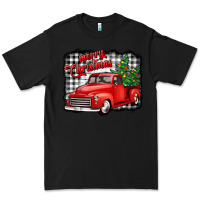 Black merry christmas red truck christmas trees Premium Tee - Jasminsmagicworld