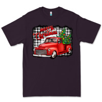 Plum merry christmas red truck christmas trees Premium Tee - Jasminsmagicworld