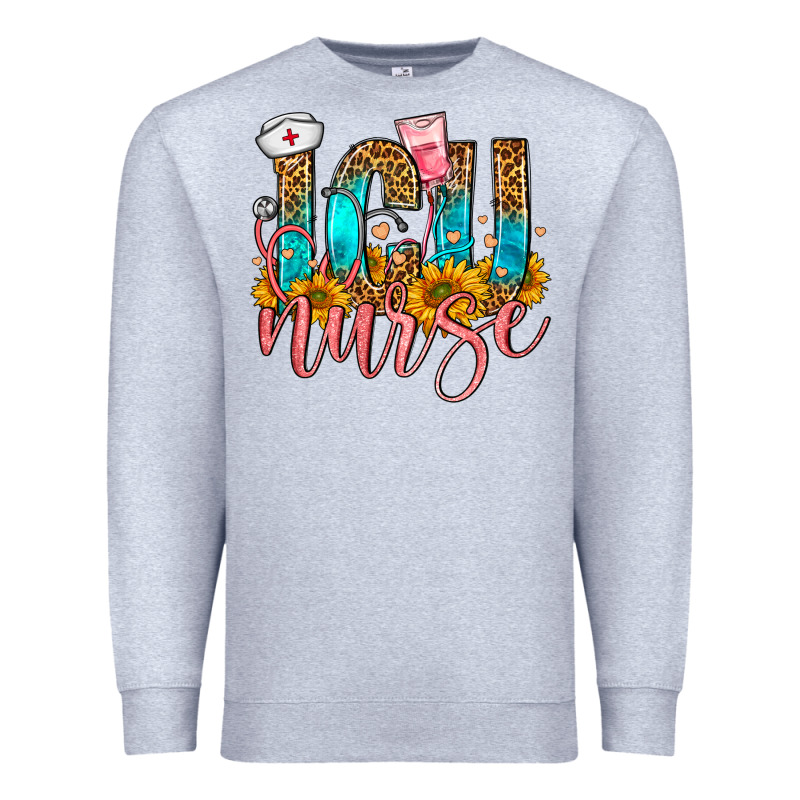 Western Icu Intensive Care Unit Nurse Premium Sweatshirt by FaDigitalArtStudio | Teevron