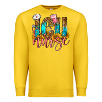 Lemon Western ICU Intensive Care Unit Nurse Premium Sweatshirt - FaDigitalArtStudio