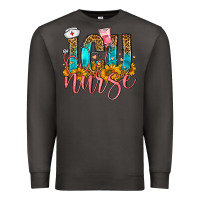 Smoke Western ICU Intensive Care Unit Nurse Premium Sweatshirt - FaDigitalArtStudio