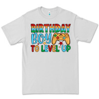 Dove Grey birthday boy to level up Premium Tee - JahusDesignShop