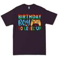 Plum birthday boy to level up Premium Tee - JahusDesignShop