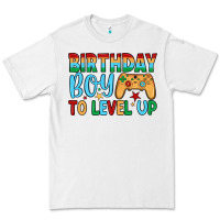 White birthday boy to level up Premium Tee - JahusDesignShop
