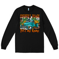 Black country roads take me home old western truck Long Sleeve Tee - Jasminsmagicworld
