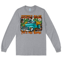 Heather Grey country roads take me home old western truck Long Sleeve Tee - Jasminsmagicworld
