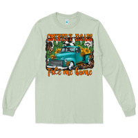 Matcha country roads take me home old western truck Long Sleeve Tee - Jasminsmagicworld