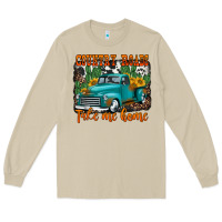 Mushroom country roads take me home old western truck Long Sleeve Tee - Jasminsmagicworld