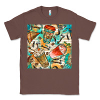 Chestnut western indian coffee cups with aztec seamless pattern bbs Classic Tee - BundleAndBundleShop