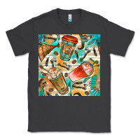 Smoke western indian coffee cups with aztec seamless pattern bbs Classic Tee - BundleAndBundleShop