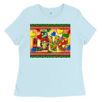 Baby Blue love autism awareness Ladies Tee - BarkalooDesign