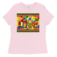 Bubblegum Pink love autism awareness Ladies Tee - BarkalooDesign
