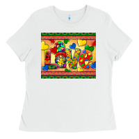 White love autism awareness Ladies Tee - BarkalooDesign