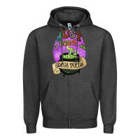 Charcoal Heather just a bunch of hocus pocus Zipper Hoodie - CowGirlArtShop