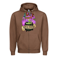 Chestnut just a bunch of hocus pocus Zipper Hoodie - CowGirlArtShop