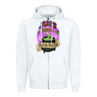 White just a bunch of hocus pocus Zipper Hoodie - CowGirlArtShop