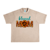 French Oak Blessed Mom Urban Heavy Tee - BundleAndBundleShop