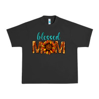 Pigment Black Blessed Mom Urban Heavy Tee - BundleAndBundleShop