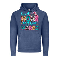 Vintage Denim good moms say bad words Vintage Hoodie - MaliasSmallBusiness