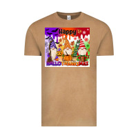 Vintage Camel happy hallothanksmas gnomies Vintage Tee - MaliasSmallBusiness