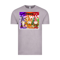 Vintage Zinc happy hallothanksmas gnomies Vintage Tee - MaliasSmallBusiness