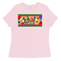 Bubblegum Pink love autism awareness license plate template Ladies Tee - BarkalooDesign