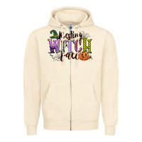 Sandshell resting witch face Zipper Hoodie - CowGirlArtShop