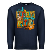 Navy Just Here For The Pie Premium Sweatshirt - FaDigitalArtStudio