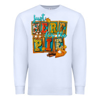 White Just Here For The Pie Premium Sweatshirt - FaDigitalArtStudio