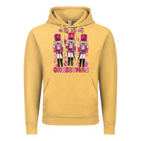 Vintage Mustard nuts about  christmas Vintage Hoodie - MaliasSmallBusiness
